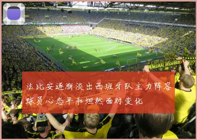 法比安逐渐淡出西班牙队主力阵容球员心态平和坦然面对变化